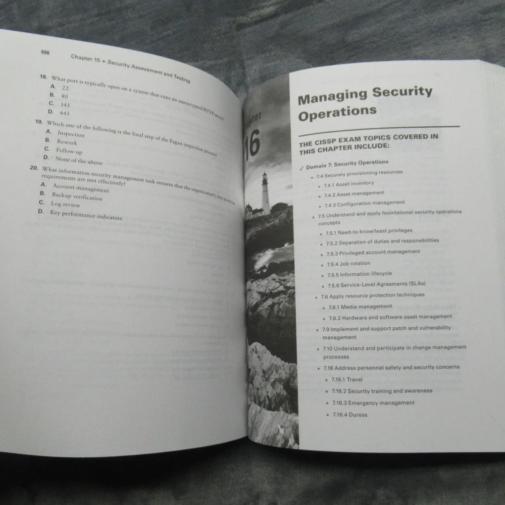 2 Books ISC CISSP Certification Exam Study Guide‎ Official Practice Tests
